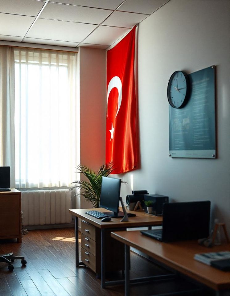 TÜRK BAYRAĞI ALPAKA 400x600