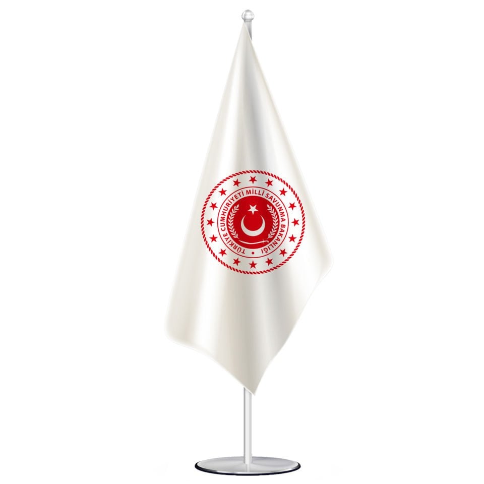 Makam Bayrakları Milli Savunma Bakanlığı Logolu 100x150cm