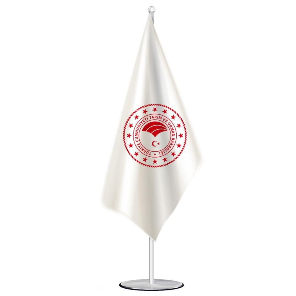Makam Bayrakları Tarım Ve Orman Bakanlığı Logolu 100x150cm